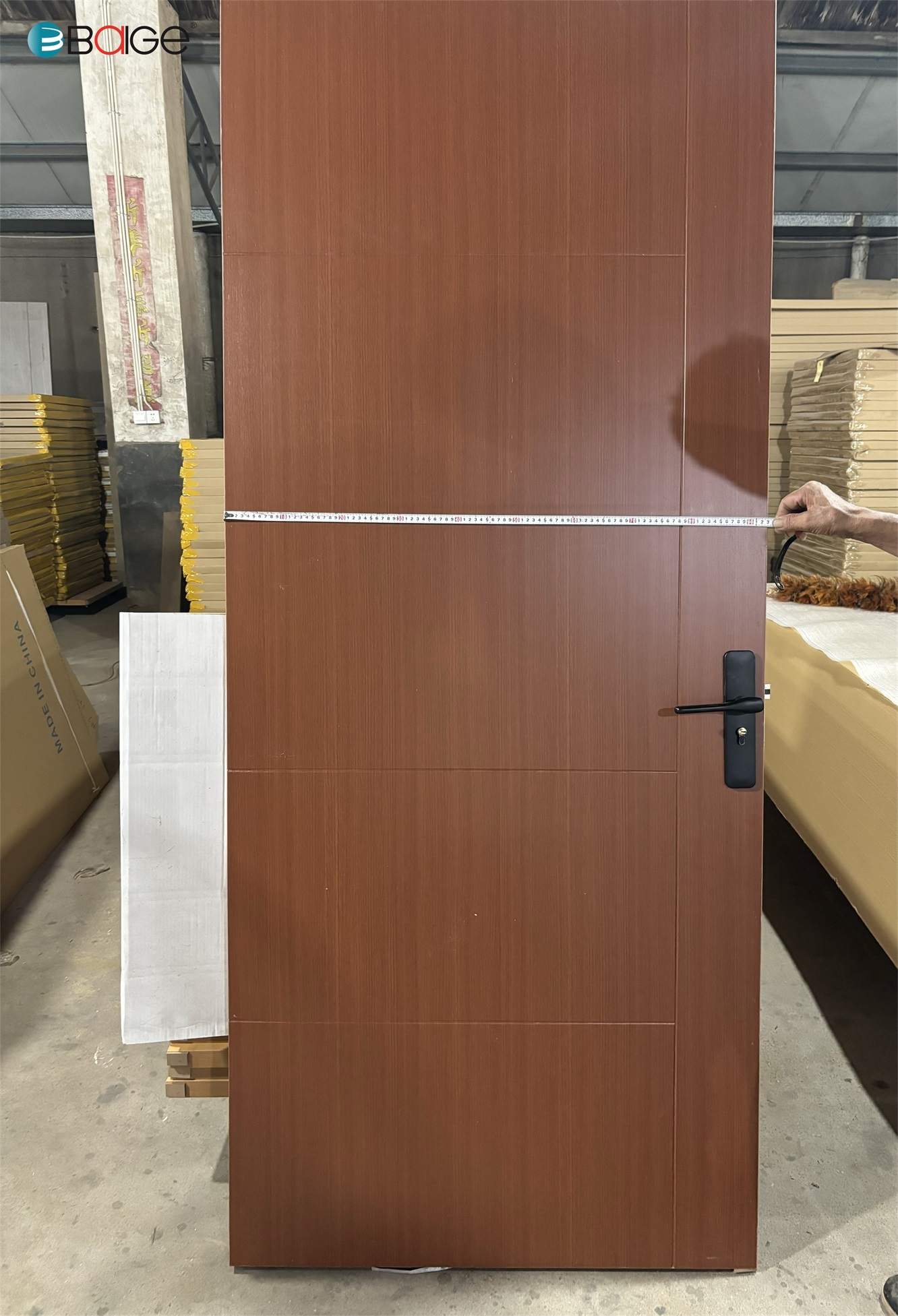  PVC Wood Door Supplier 