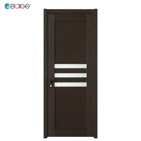 Latest Design PVC Wooden Doors Waterproof Interior PVC Bathroom Door