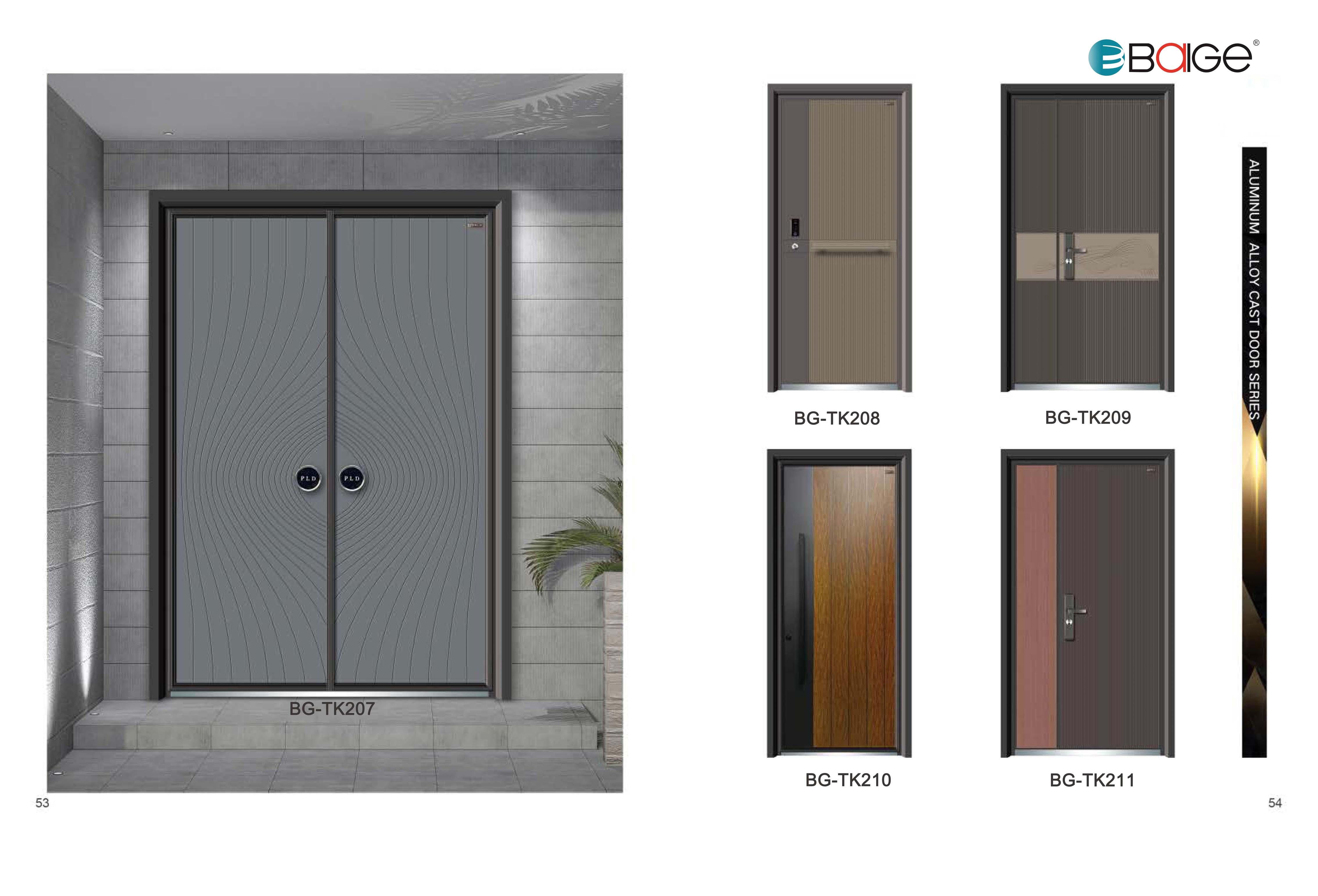 New Design Security Steel Doors