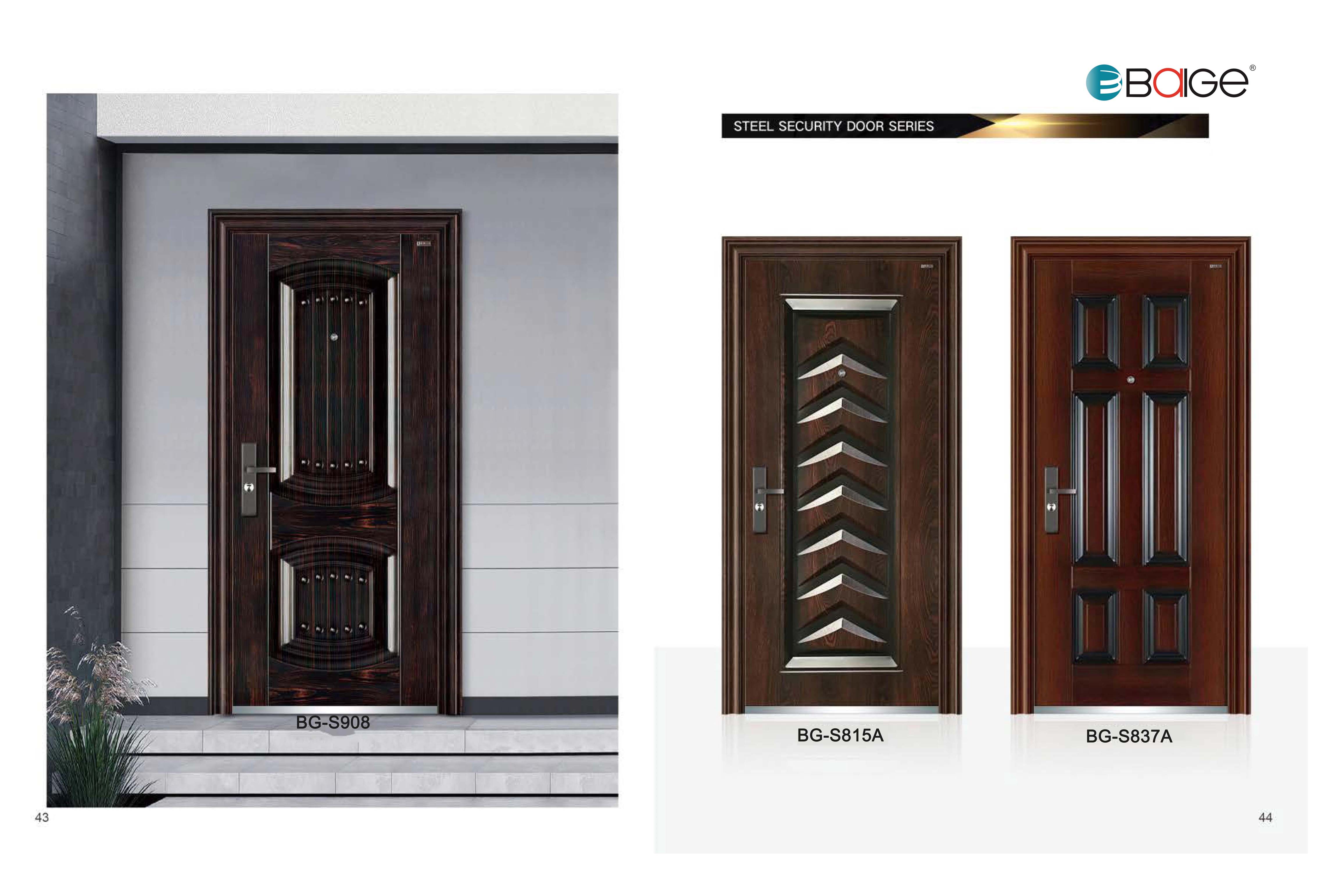 New Design Security Steel Doors