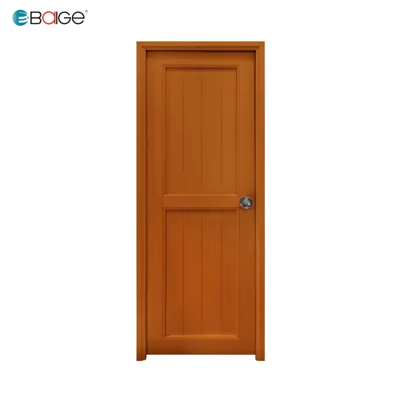 Factory-direct Soundproof UPVC Bathroom Doors Plastic Toilet Door