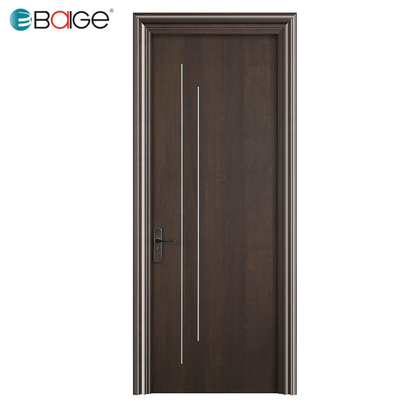 BAIGE 100% Waterproof Modern WPC Doors Bathroom Door